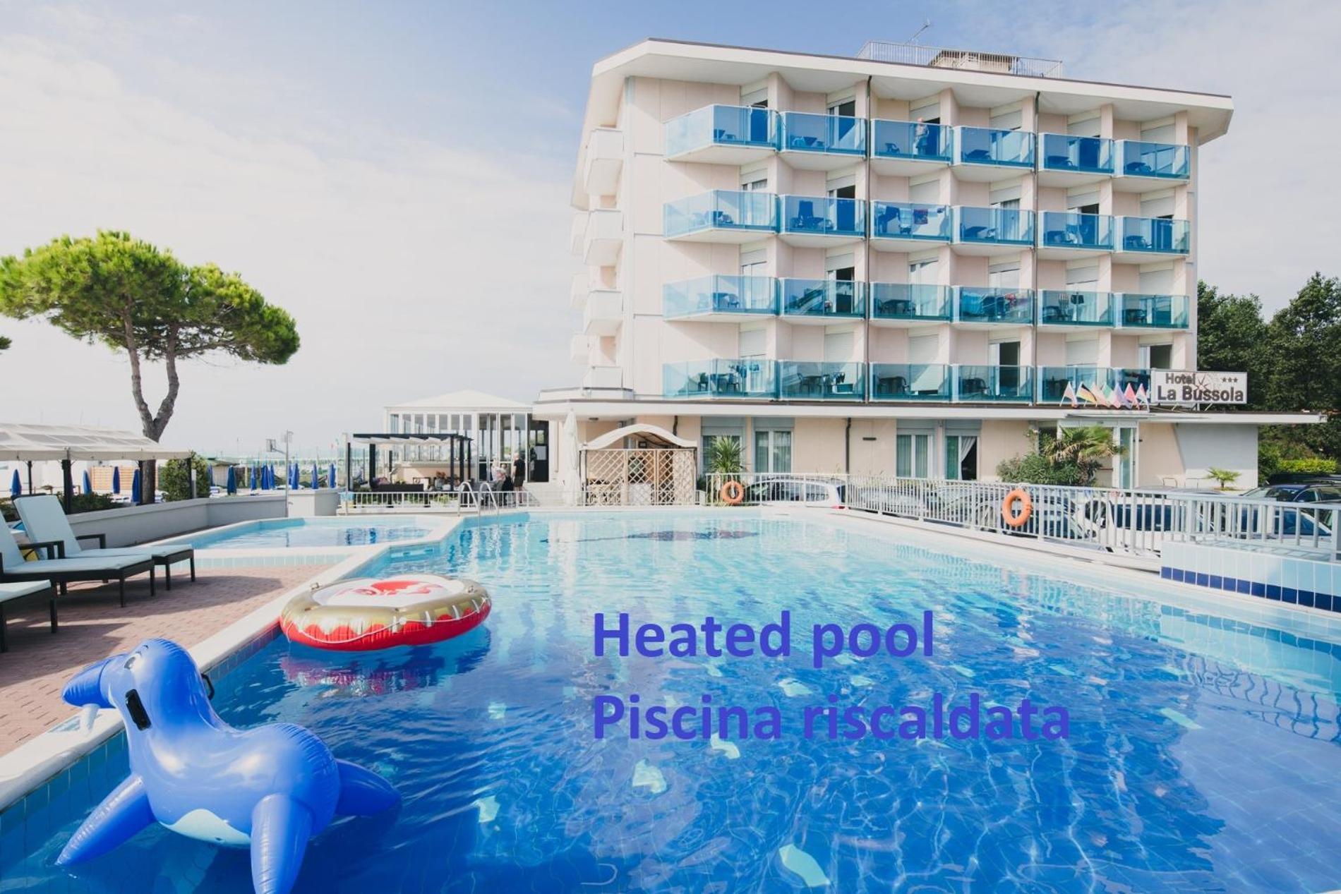 Hotel La Bussola Lido di Jesolo Eksteriør billede